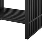 Modway - Gridiron 30" Vanette de salle de bain - Blanc Noir-Assemblée requise