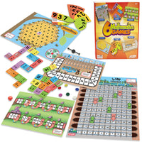 Junior Learning 6 jeux de mathématiques -Les élèves maîtriseront les mathématiques en un rien de temps grâce à cette formidable ressource !