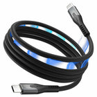 Statik - MagStack Pro Câble Magnétique de Charge/Sync USB-C vers USB-C  6.6 pi, Noir-Nouvelle version 2025 : MagStack Pro 2.0 maintenant offert dans encore plus de couleurs. Restez organisé grâce au système magnétique à code couleur. Osez le  Orange ou optez pour le style discret du Bleu Marine ou Noir