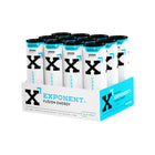 Exponent - Boisson énergisante - 355 ml - Blue Nova - Paquet de 12-Exponent est sucré naturellement avec du fruit de moine, de la stévia et de l'érythritol pour un équilibre parfait entre douceur saine et calories. Méticuleusement conçues pour répondre à vos préférences alimentaires – toutes nos boissons sont végétaliennes, sans gluten, sans OGM, sans sucre, sans accident avec tous les édulcorants, arômes et caféine naturels. C'est une énergie pure sans culpabilité
