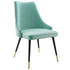 Modway - Adorn Performance Velvet Fauteuil d’appoint de salle à manger Ensemble de 2 - Monnaie-Tissu résistant aux taches durable