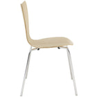 Modway - Ernie Restauration Fauteuil d’appoint - Naturel-Pattes chromées
