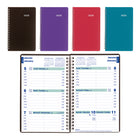 Blueline - 2026 Agenda hebdomadaire DuraFlex avec couverture texturée extra robuste - 8 po x 5 po - Couleurs assorties - Bilingue-12 mois: janvier 2026 à décembre 2026