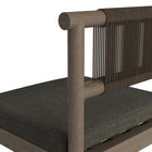 Modway - Eleni Terrasse extérieure Bois de teck Tabourets de comptoir Ensemble de 2 - Gris silex-9