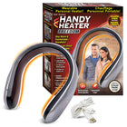 Handy Heater - Chauffe-cou Portable usb électrique argenté et noir de 450 watts-Un appareil de chauffage personnel portable et portable vous garde au chaud n’importe où
