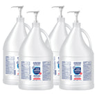 Zytec - Gel désinfectant pour les mains hydroalcoolique avec pompe - 3,78 L – Paquet de 4 unités-Tue les germes et bactéries nocifs.