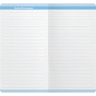 DateWorks - Planificateur de poche mensuel des Plages 2025-2026 - 3,5 po x 6,5 po - Bilingue-Comprend des contacts et des pages de notes
