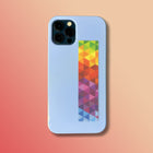 The Pencil Grip - TPG85606 Bandes Zen - Ensemble Lumineux Bosselé Set 3 - 4 par ensemble - 6 ensembles-Reliefs colourés : Cet ensemble comprend 24 bandes Zen (4 par ensemble, 6 ensembles) avec une texture en relief en forme de diamant présentant divers motifs arc-en-ciel.