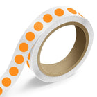 JAM Paper - Rouleaux d'étiquettes standard - Burst - joint de 1 -875 pouce - orange fluo - 125 étiquettes/rouleau-Couleur : Orange fluo | Faites ressortir votre courrier avec des étiquettes d'adresse d'expédition colourées.
