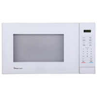 Magic Chef - Four à micro-ondes de comptoir 1,1 pi³ - blanc-Commandes électroniques faciles à utiliser et affichage numérique