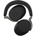 Jabra - Evolve3 85 MS USB-C - Noir-Propulsé par un réseau sans perche de six microphones avec ClearVoice AI et ANC adaptatif pour une communication supérieure