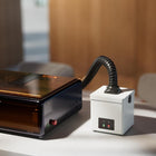 Creality - Purificateur de fumée de bureau Falcon YW45-Équipé d'interfaces pour prendre en charge les tuyaux d'échappement de double taille