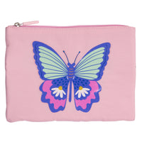 Pep Rally - Pochette à fermeture à deux fermetures à glissière - Bohémien doux - Rose-Polyester