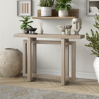 Hudson&Canal - Console Breslow 44" L - Aulne Blanc-Nettoyer avec un chiffon doux et sec, sans produits chimiques agressifs ni produits de nettoyage abrasifs