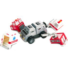 Popular Playthings - PPY60402 Camion magnétique à construire - Incendie et sauvetage-Véhicules magnétiques