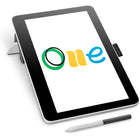 Wacom - One Pen/Écran tactile 13T USB-C Gen 2023-Surface d'affichage semblable à du papier – friction naturelle avec réflexion minimale