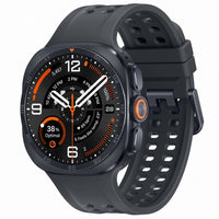 Samsung - Montre intelligente Galaxy Watch Ultra2 - Petit/moyen - Gris titane-Batterie offrant jusqu'à 60 heures d'autonomie. La Galaxy Watch Ultra2 est conçue pour durer toute la journée, que ce soit au travail ou sur les sentiers