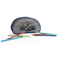 Louis Garneau - Coffre Crayons Demi Lune 2 Compartiments - Camion-Coffre a crayons