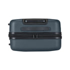 Swiss Mobility - LHR Ensemble de Valise 3 Morceaux à Coque Rigide - Bleu Ardoise-Pieds latéraux pour la stabilité et la résistance aux chocs