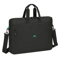 Rivacase - Gremio-Eco Sacoche pour ordinateur portable 17,3 po, noir -Sacoche spacieuse pour ordinateur portable de 17,3 pouces