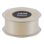 JAM Paper - Ruban de satin double face - 1 1/2" de large x 25 m - Ivoire-Notre ruban décoratif est fabriqué à partir de satin double face de la plus haute qualité, avec une finition lisse !