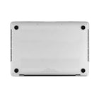 JCPal - Étui protecteur MacGuard pour MacBook Pro 13 po (2020), transparent mat-Pieds antidérapants en caoutchouc