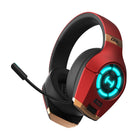 Hecate by Edifier - Casque de jeu USB professionnel GX avec audio haute résolution et microphone rétractable - Rouge-La suppression du bruit ENC à double micro peut filtrer le bruit de fond et vous aider à profiter d'appels d'une clarté cristalline avec une voix HD pendant les jeux