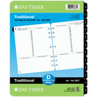 Day–Timer – Recharge d’agenda quotidien 2027 format folio – 11 po x 8 1/2 po – anglais-Format des pages : 11 po H x 8 1/2 po l