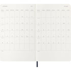 Moleskine - 2026 Agenda semainier Classic 12-mois à couverture souple - 5 po x 8.25 po - Bleu Saphir-Papier sans acide couleur ivoire 70 g/m2