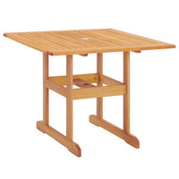 Modway - Hatteras 36 po Carré Terrasse extérieure Bois d’eucalyptus Table à manger, Naturel-Table à manger extérieure sur patio