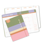 Orange Circle Studio - 2026 Agenda mensuel Just Right - 9,75 po x 7,5 po - blocs de couleurs-8