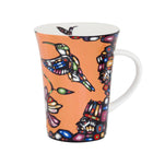 Oscardo - Tasse porcelaine « Colibri » de John Rombough - 295 ml-Design d’art autochtone - Colibri par John Rombough, artiste déné chipewyan, œuvre des Premières Nations célébrant le patrimoine culturel et les traditions