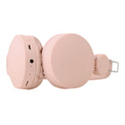 Basic Tech Écouteurs pliables sur l'oreille Bluetooth, pour enfants - Rose-Casque d'écoute sans fil pliable • Sans fil 5.0