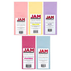JAM Paper - Papier de soie - Assortiment printanier - 50 feuilles-Ce papier de soie est fabriqué à partir de papier colouré de 10 lb, présente une finition lisse et est facile à utiliser
