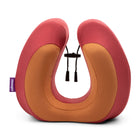 Cabeau - Evolution, Oreiller de voyage Ergonomique, Rouge-Fermoir ajustable coulissant pour un ajustement parfait