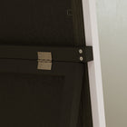 HOMCOM - Miroir pleine longueur sur pied à poser contre le mur - 21 po l x 64 po H - gris-Matériaux : Verre, MDF 