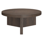 Hudson&Canal - Table basse ron Holm 91 cm (36 po) - Brun aulne-La table est fabriquée à partir de matériaux MDF et PVC de haute qualité et durables