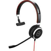 Jabra - Casque mono USB-C Evolve 40 UC-Type de casque ou microphone et utilisation : casque mono