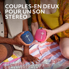 Ultimate Ears - WONDERBOOM 4 enceinte Bluetooth portable et étanche, Bleu-Les pièces en plastique de l'enceinte Bluetooth sans fil WONDERBOOM 4 contiennent au moins 31 % de plastique recyclé post-consommation en poids