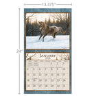 Lang - 2026 Chevaux Dans La Brume Calendrier Mural Deluxe Mensuel - 30,5 cm l x 30,5 cm H - Anglais-Convient aux cadres et crochets muraux LANG