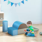 Soozier - Ensemble de jeu d'activités d'escalade et de rampement 5 pièces-Conçu pour permettre aux nourrissons et aux tout-petits de grimper, ramper, explorer et glisser 