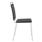 Modway - Fuse Restauration Fauteuil d’appoint - Noir-Sangle arrière en PVC