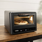 Blackstone - 14" Friteuse à air pour pizza série E-Plaque à pizza en acier rotative de 14 po