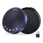 EMEET - Haut-parleur USB/Bluetooth alimenté par batterie OfficeCore M3-VoiceIA - Amélioration de la voix, suppression du bruit et duplex intégral