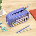 ZIPIT - Trousse à crayons à 3 poches 'Half & Half' - Violet-7