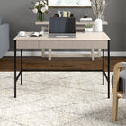 Hudson&Canal - Bureau Nolan 48" - Aulne blanc-Caractéristiques assemblage facile