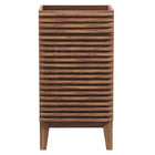 Modway - Render 18" Armoire de toilette de salle de bain (lavabo non inclus) - Noyer-Matchs non inclus