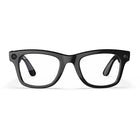 Meta - Lunettes Ray Ban Wayfarer Standard avec Meta AI - Verres clairs - Noir brillant-Appareil photo ultra-large de 12 MP pour les photos et vidéos HD