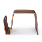 Manhattan Comfort - Table d’appoint Brookside 65 cm style mid-century modern - Noyer-Livré chez vous entièrement assemblé Aucun assemblage requis