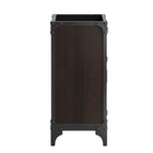 Modway - Steamforge 18" Vanette de salle de bain - Noir noir-Assemblée requise